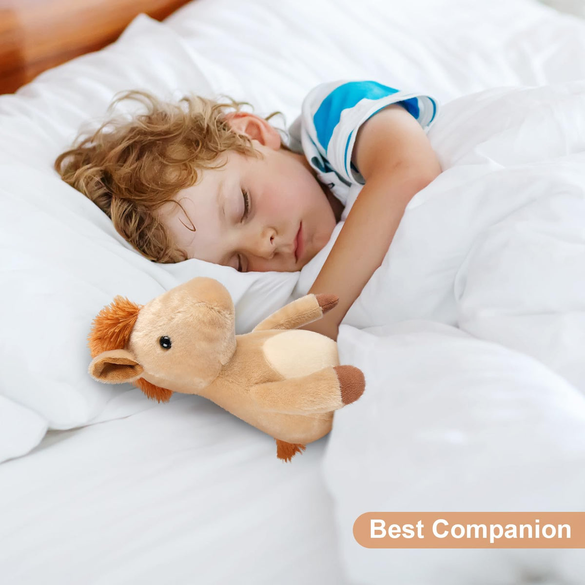SuzziPals emotional-support horse plush – secure presence for kids during difficult moments.
