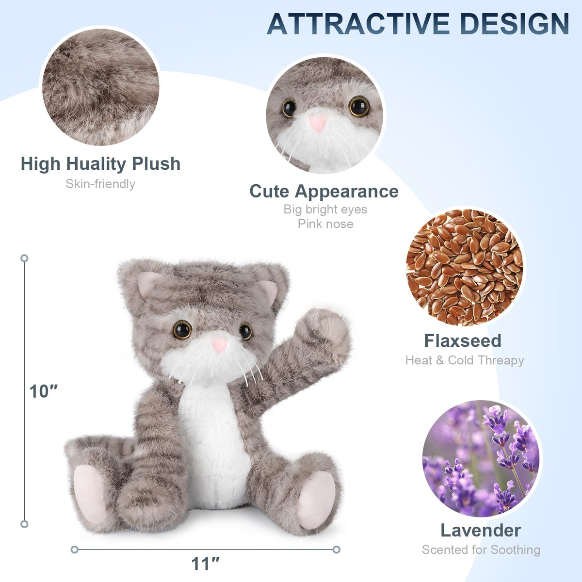 SuzziPals lavender scented plush fosters calming cuddles