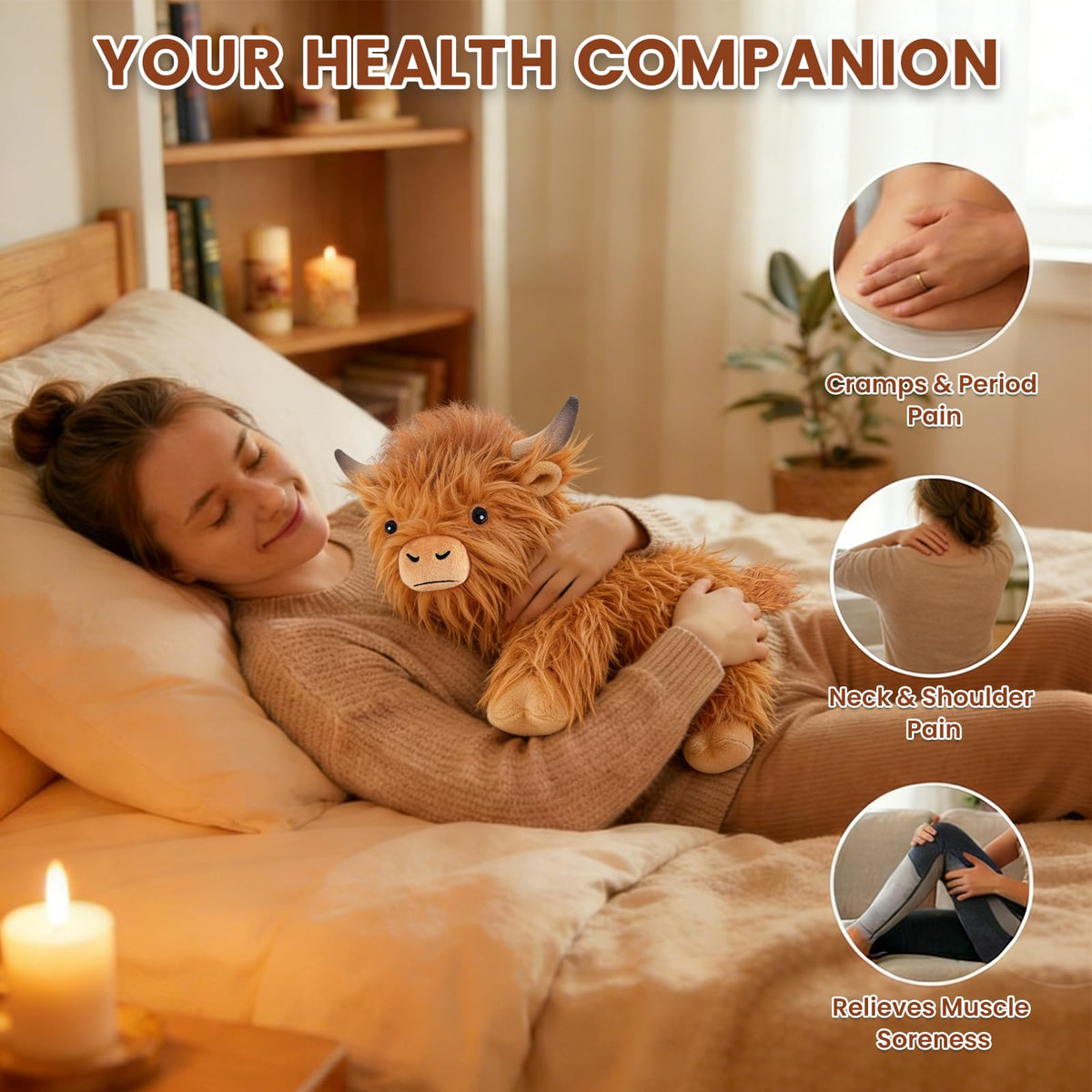 SuzziPals lavender-scented plush offers calming comfort after long days.