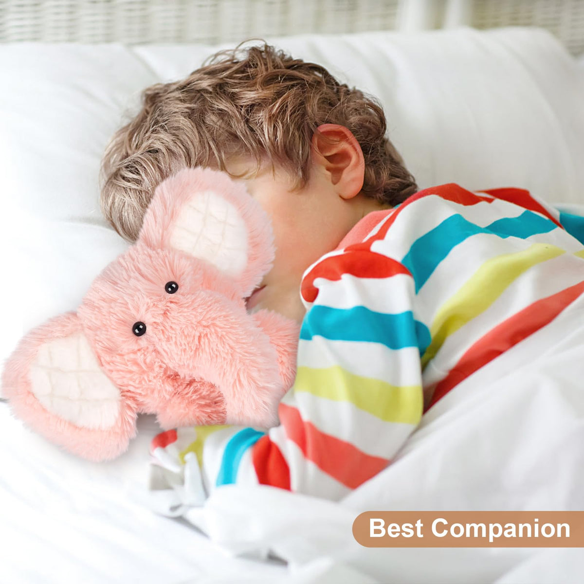 SuzziPals kid friendly companion elephant for travel and play