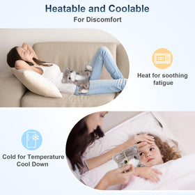 SuzziPals microwavable cat plush for warm, soothing relief