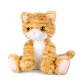 SuzziPals bedtime-relax orange cat plush supports soothing nighttime routines.