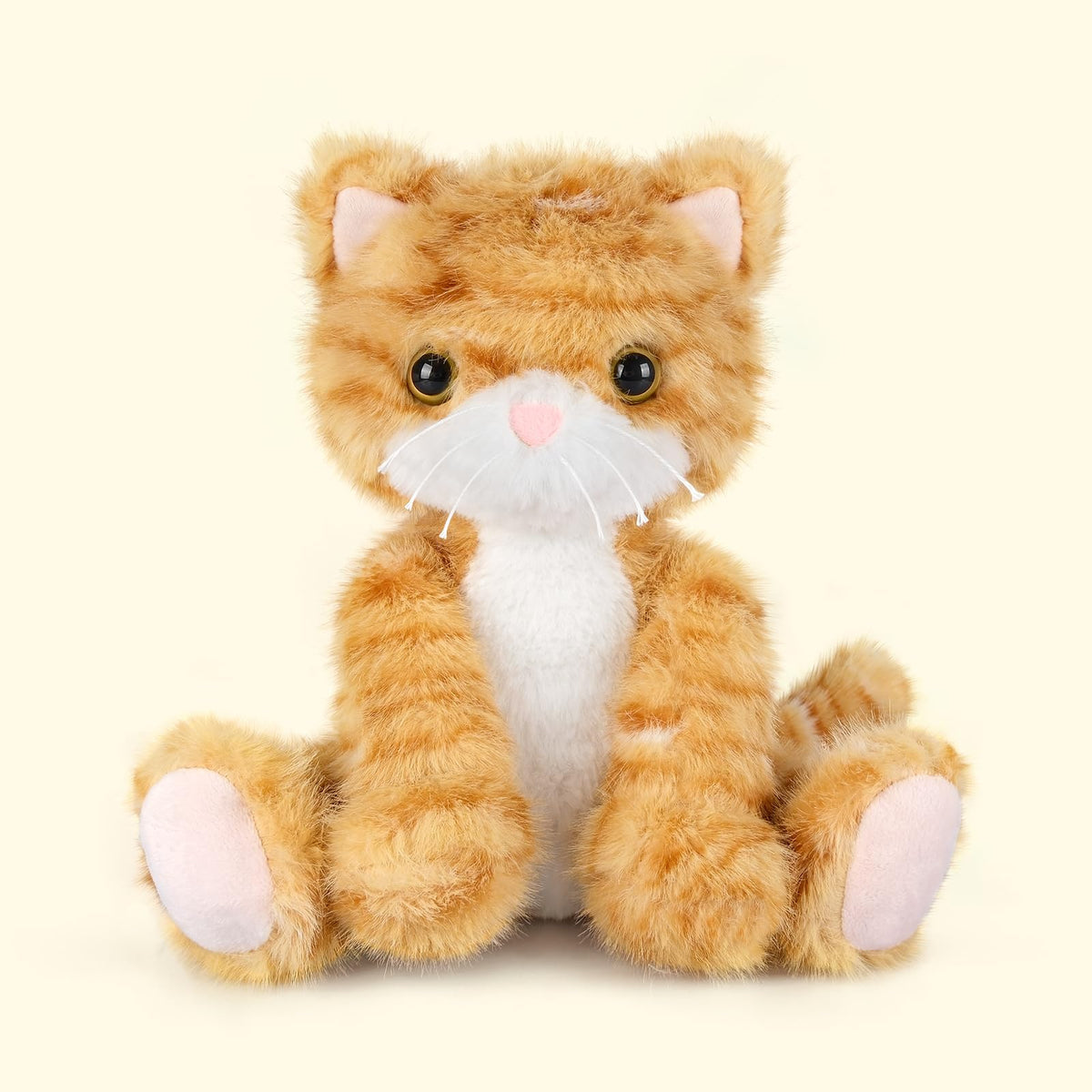 SuzziPals kid-gift orange cat plush offers thoughtful comfort for kids and teens.