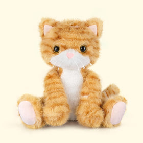 SuzziPals kid-gift orange cat plush offers thoughtful comfort for kids and teens.