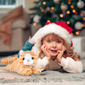 SuzziPals Orange Cat plush as a thoughtful gift.
