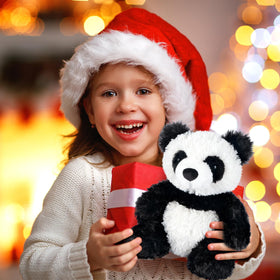 SuzziPals panda plush makes a thoughtful gift for birthdays.