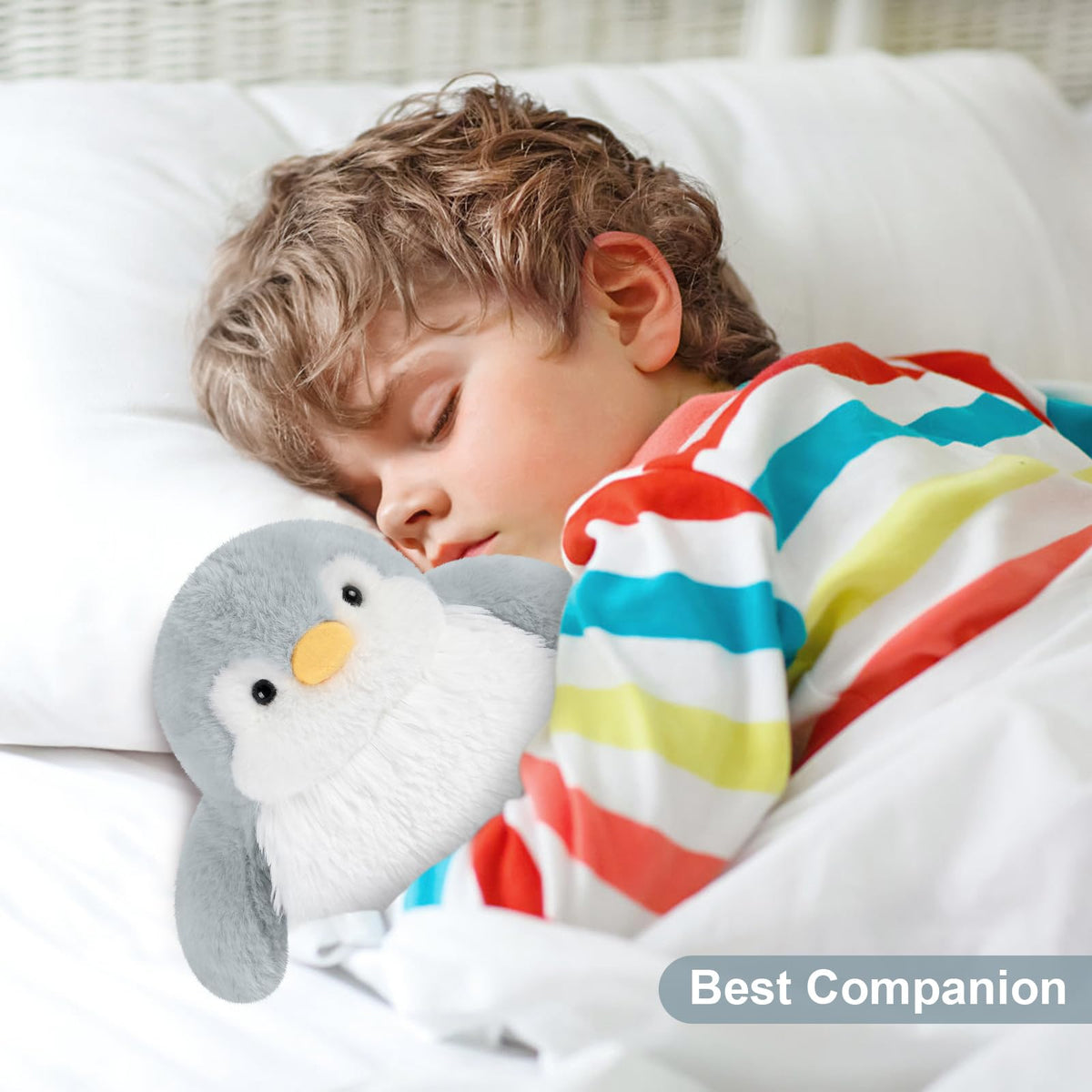 SuzziPals penguin gift idea for girls and teens combines charm with comfort.
