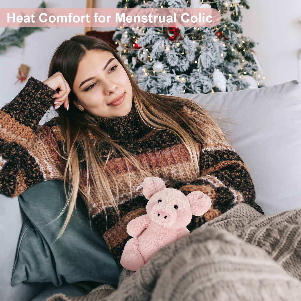 SuzziPals pig cooling plush provides a refreshing touch after warmth