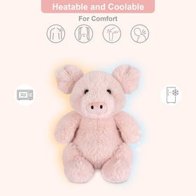 SuzziPals pig lavender-scented plush offers calming relaxation and gentle hugs