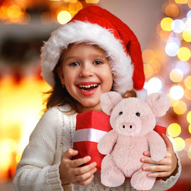 SuzziPals pig night-time buddy for cozy bedtime moments