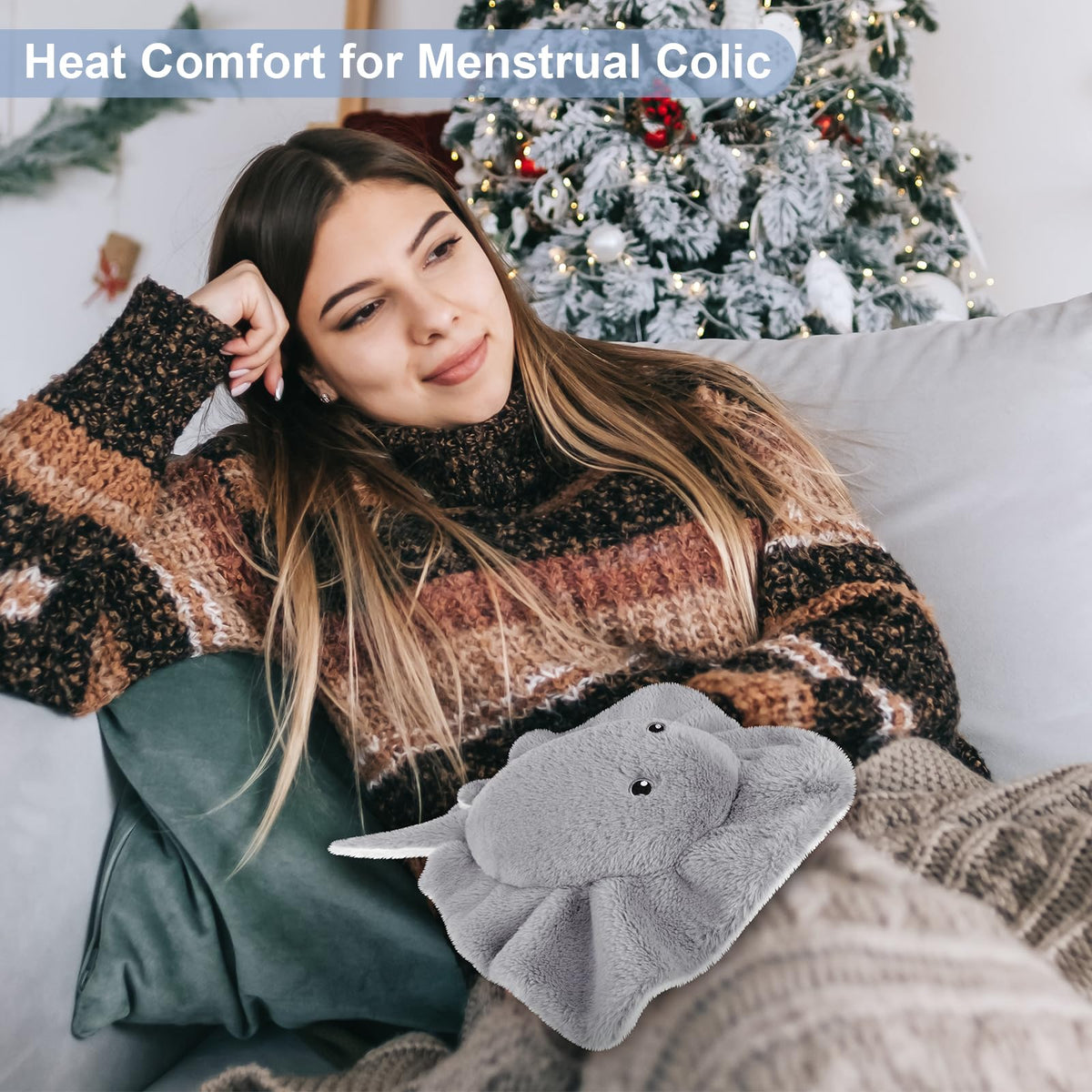 SuzziPals stingray plush provides gentle warmth for everyday comfort.