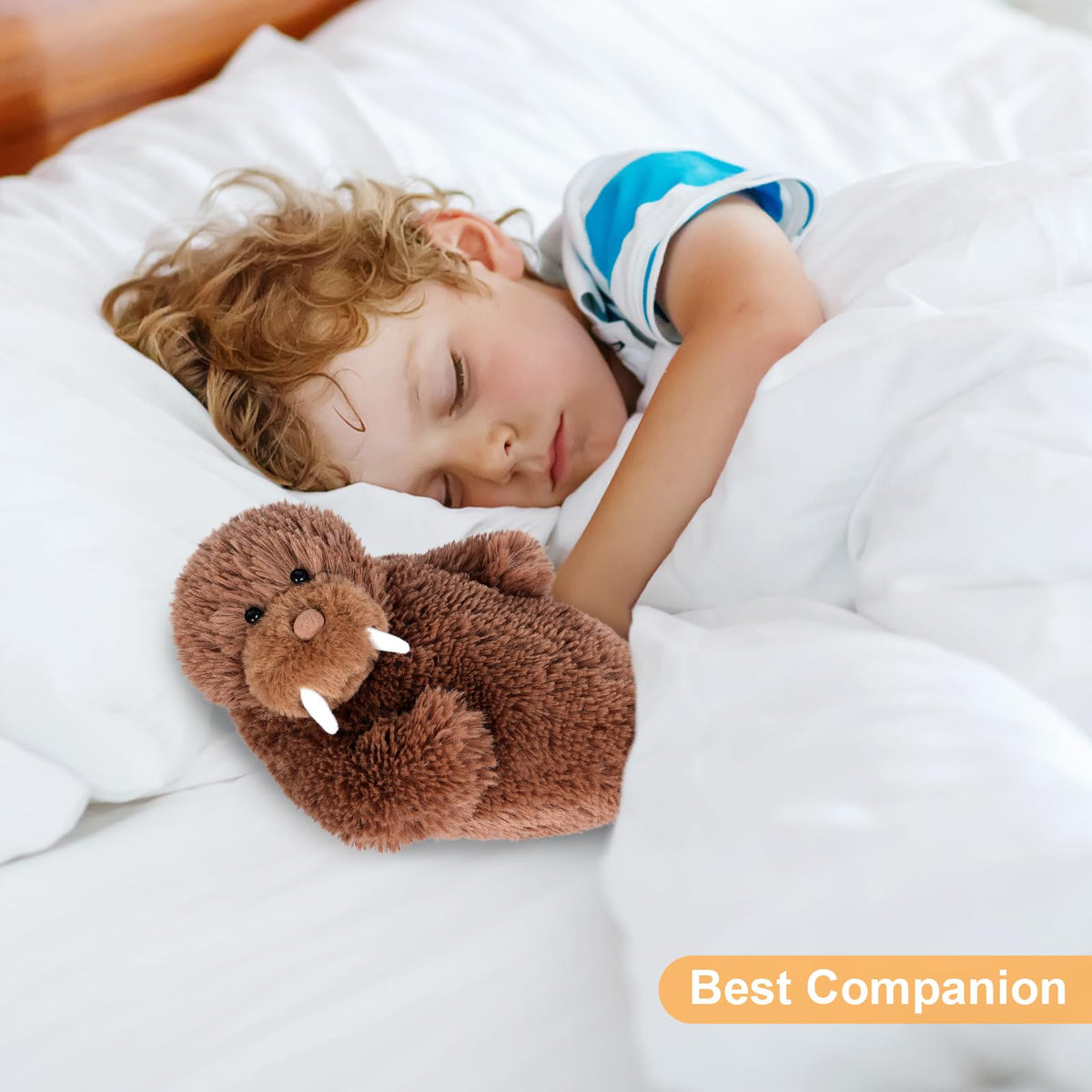 SuzziPals walrus huggable companion offering security and comfort during hugs.