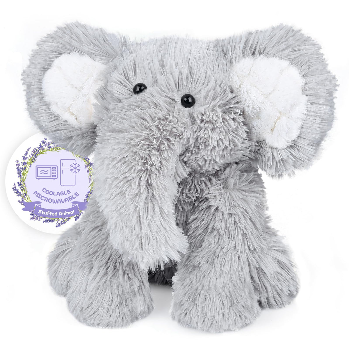 SuzziPals warming elephant plush ready for cozy hugs and warmth