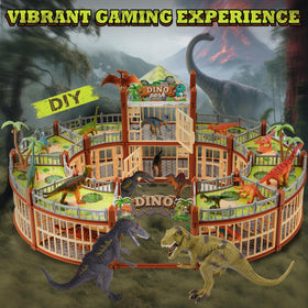 SVANE Dinosaur world setup inspires jungle habitat exploration and role-playing adventures