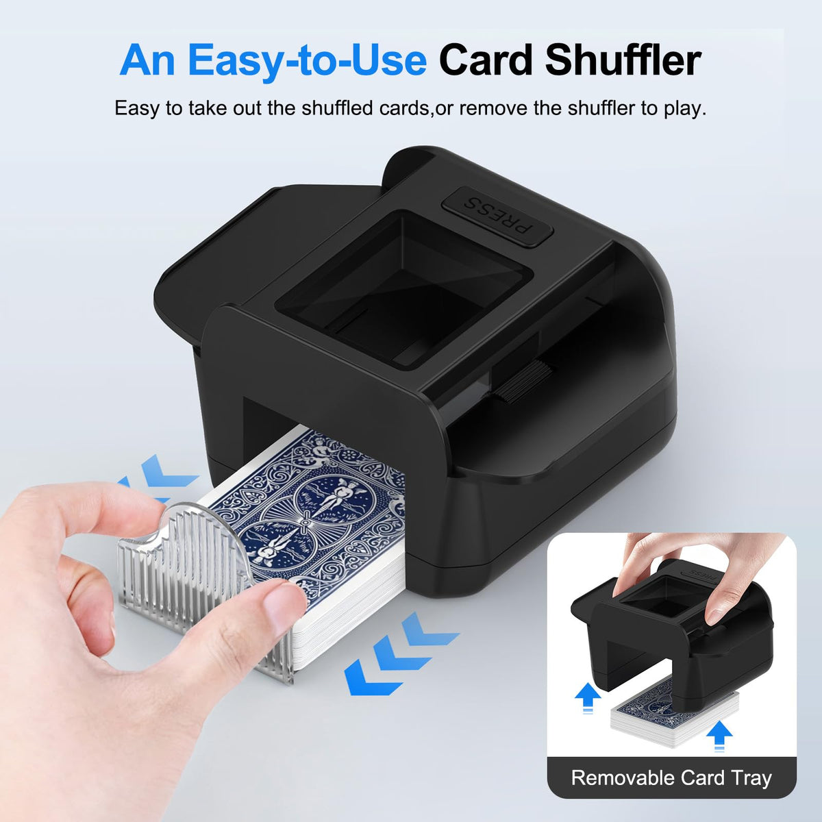 Svertmer universal compatibility with standard and oversized cards.