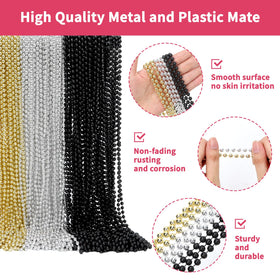 Swanucky beads function as crowd-pleasing parade throws and quick costume accessories.