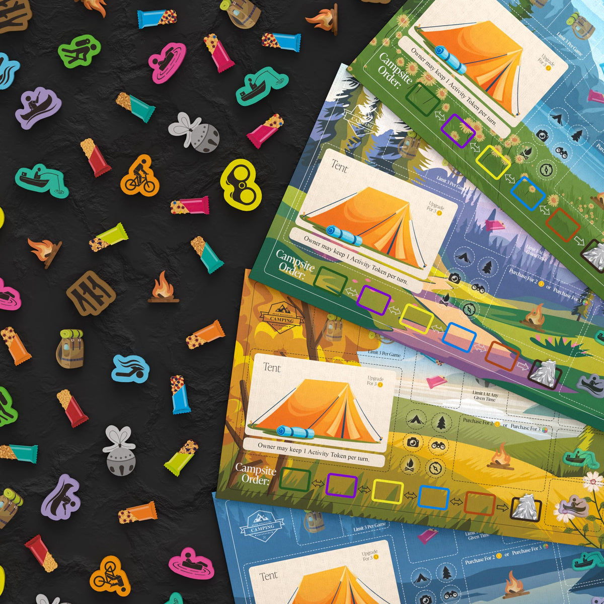 SweaterBear Bear Mountain camp supplies emphasize ready-to-pack essentials.
