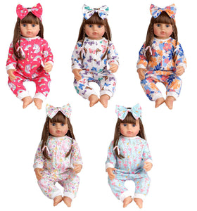 Sweet Dolly cute bunny jumpsuit with soft fabric for cozy dress-up.