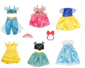 Sweet Dolly pink crown enhances princess outfits for imaginative play