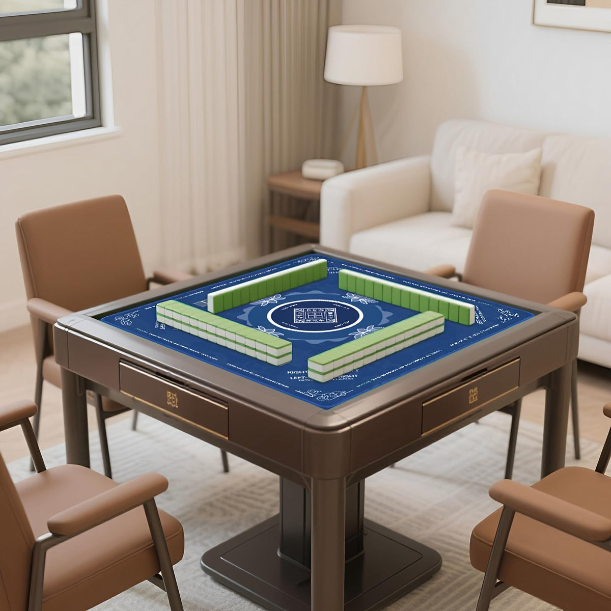 Sweetone Mahjong Mat supports Mahjong and other games for versatile use.