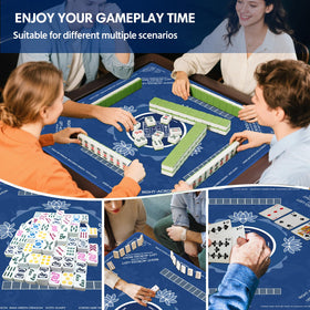 Sweetone Mahjong Mat noise-dampening surface creates quieter gameplay.
