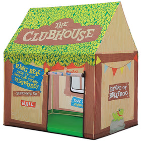 SweHouse Kids Play Tent indoor clubhouse with roll-up door for cozy playtime.