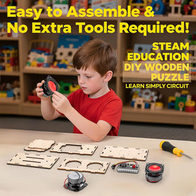 Swhmc DIY Bluetooth Speaker Kit components pack with tidy parts for easy assembly