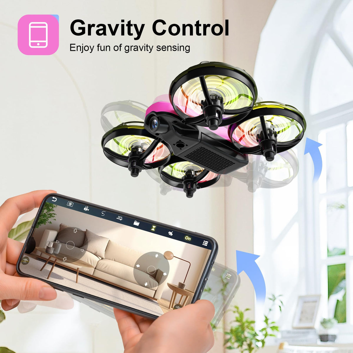 Swifsen Kids Drone beginner friendly design makes learning to fly approachable.