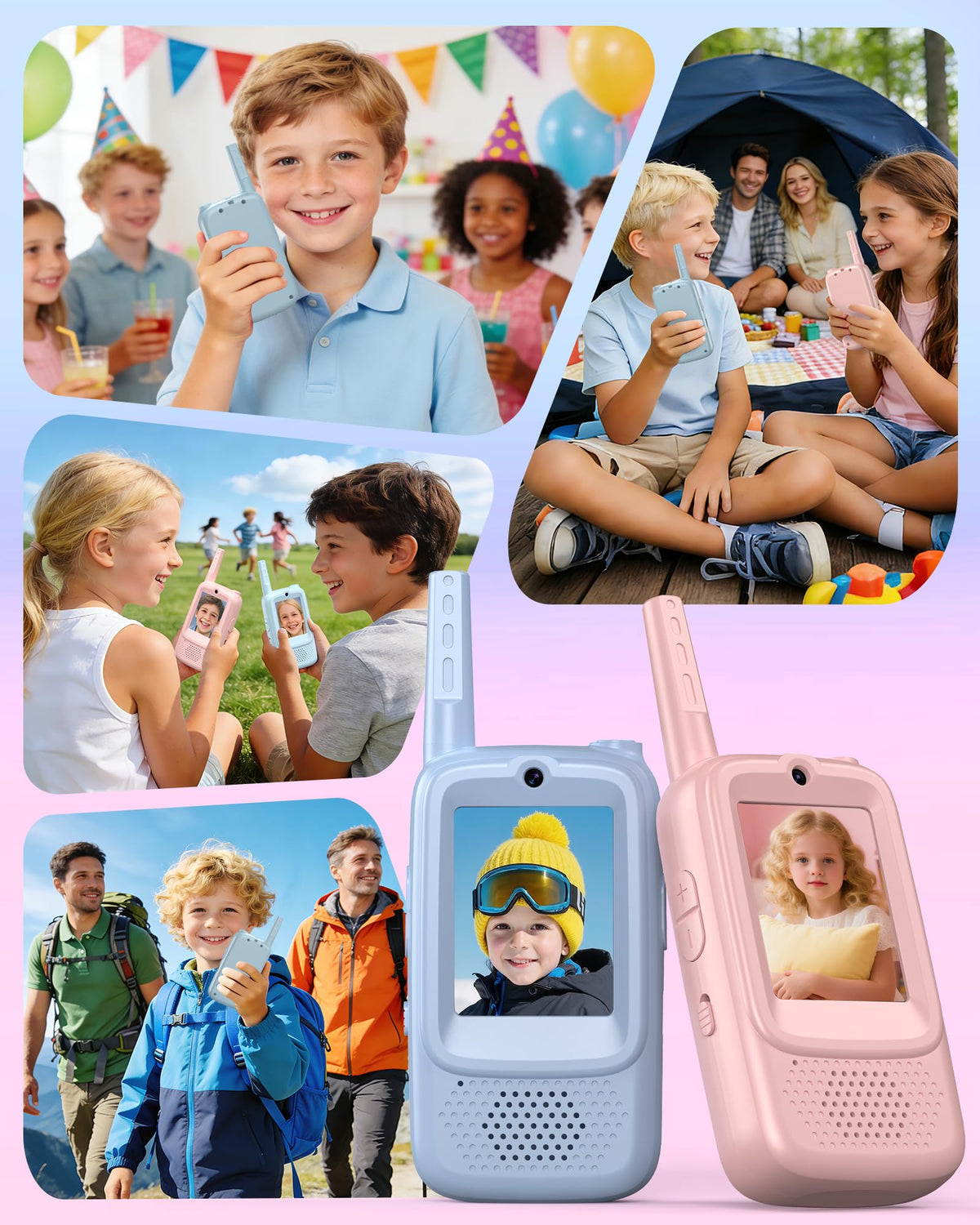 Ergonomic, easy-grip design for little hands.
