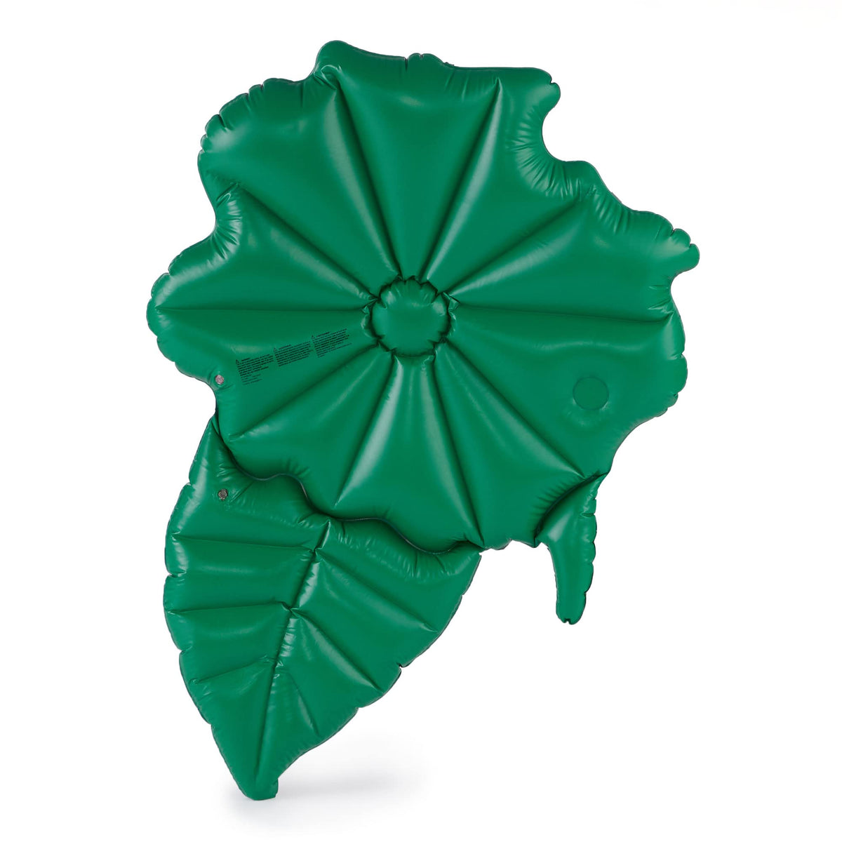 Swimline hibiscus float inflates quickly for easy setup on lake or pool days.