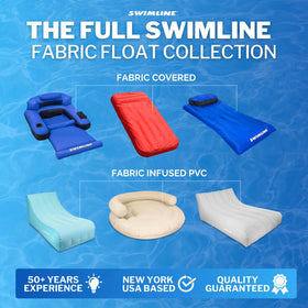 Swimline ultimate lounger is ideal for pool, beach, or backyard