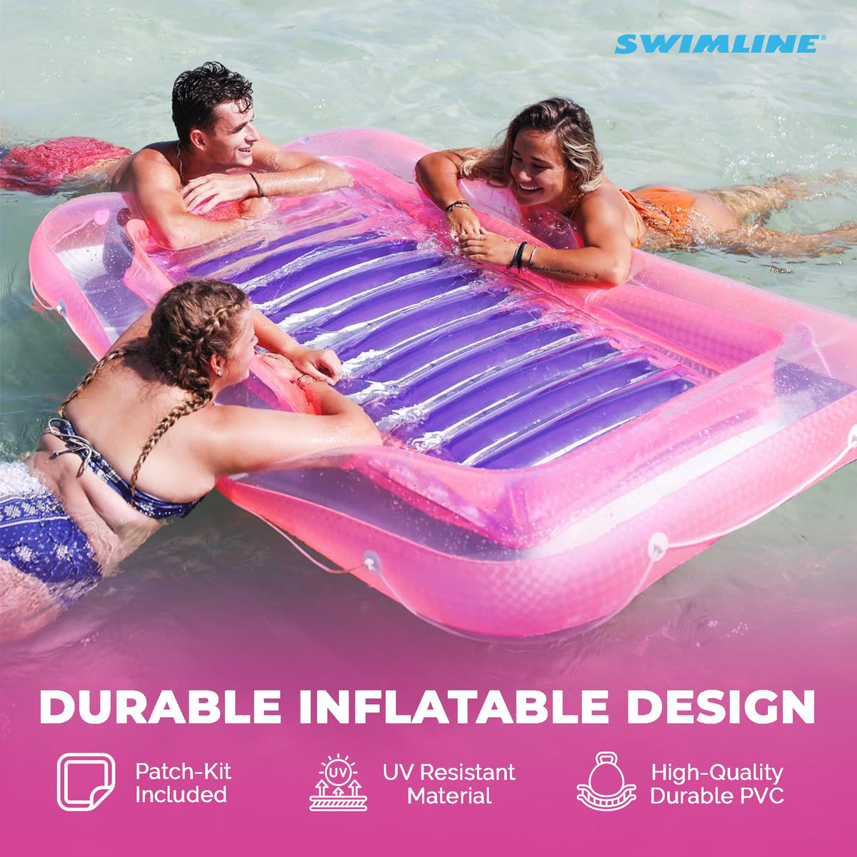 Swimline Original Suntan Tub Classic Edition patch kit included for quick repairs