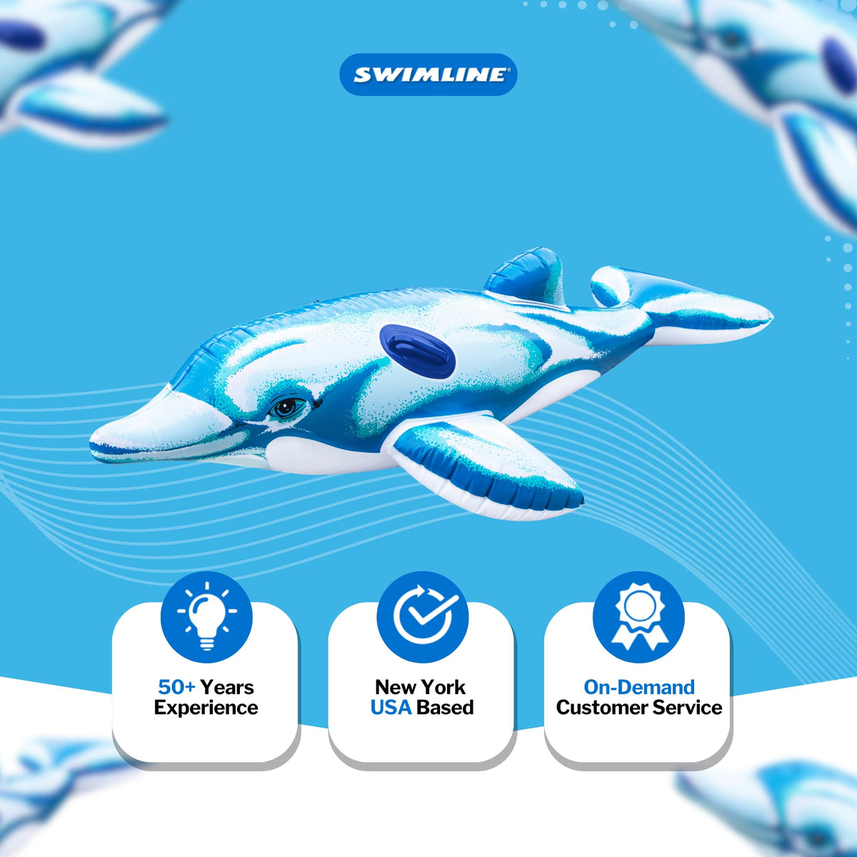 SWIMLINE patch-kit included helps quick repairs for ongoing pool fun
