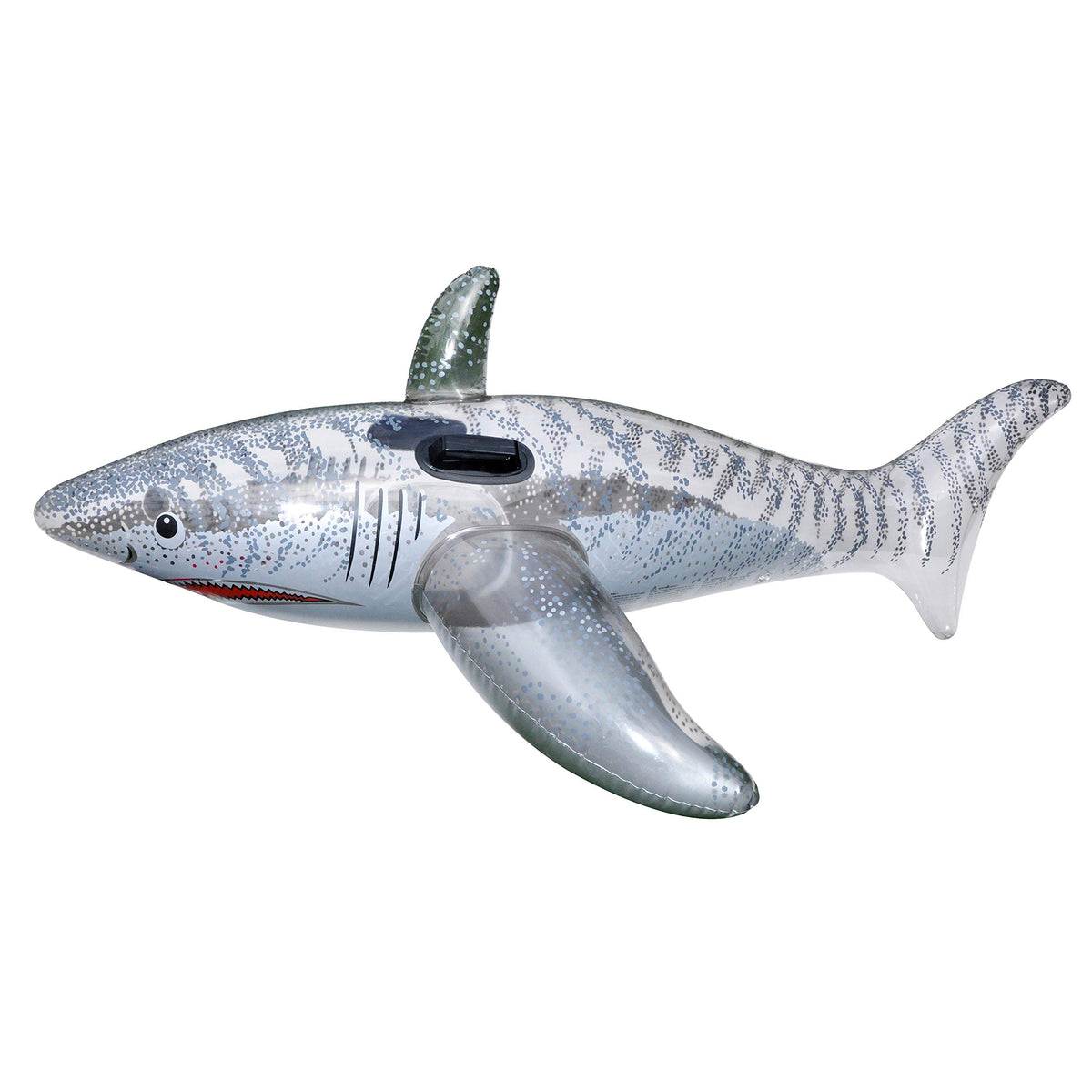 SWIMLINE Shark float side view, bold design for pool parties and photos.
