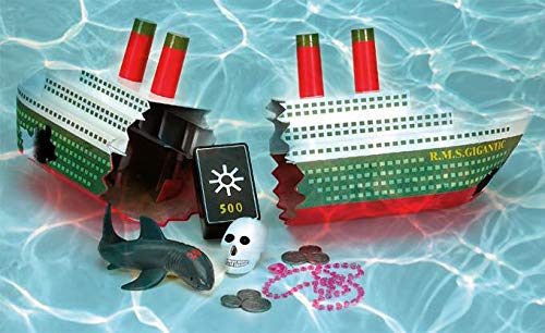 SWIMLINE Titanic treasure coins dive toy in bright colors supports catch and retrieve play