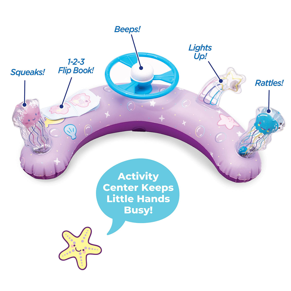 SwimSchool multi point safety seat keeps baby secure and comfy