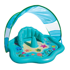 SwimSchool baby splash mat portable for beach or backyard outings