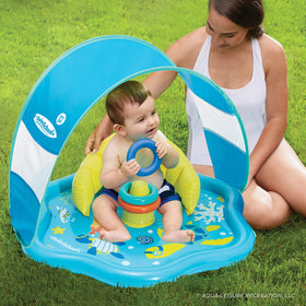 SwimSchool toy rings set promotes dexterity and stacking activities