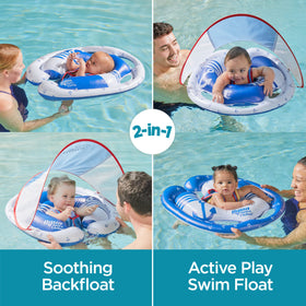 SwimSchool Freestyle wide, stable design supports confident splashes.