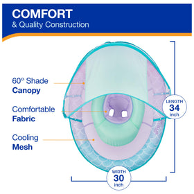 SwimWays inner-spring design improves stability for curious babies