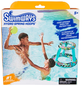 SwimWays Hydro Hoops three-circle fold for easy storage