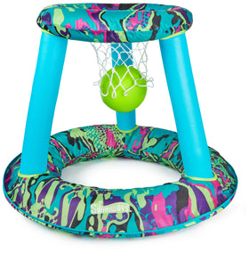 SwimWays Hydro Hoops compact flat-fold storage bag shown