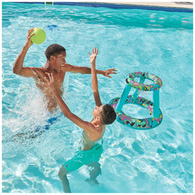SwimWays Hydro Hoops ball with textured grip for wet gameplay