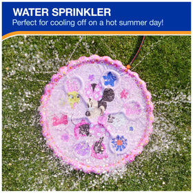 SwimWays Minnie Mouse Splash Pad sprinklers help keep kids cool on hot days.