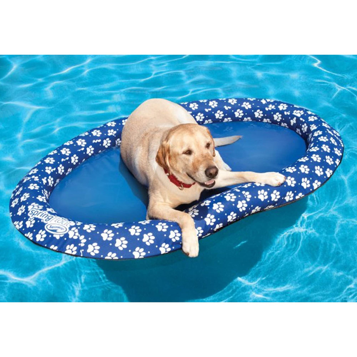 SwimWays Paddle Paws dog raft folded compact for travel