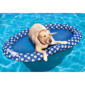 SwimWays Paddle Paws dog raft folded compact for travel