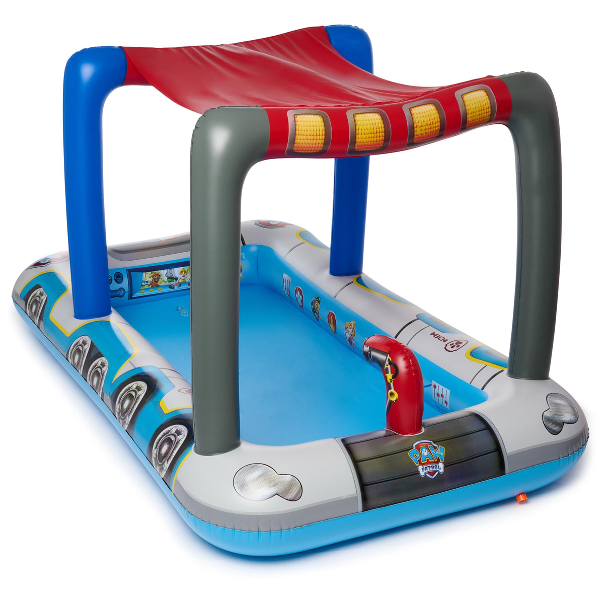 Paw Patrol Deluxe Pool quick-fill drain valve for easy reset