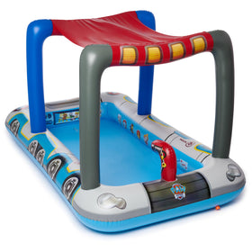 Paw Patrol Deluxe Pool quick-fill drain valve for easy reset