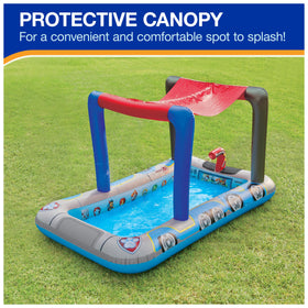 Paw Patrol Deluxe Pool with Hyper-Flate inflation feature
