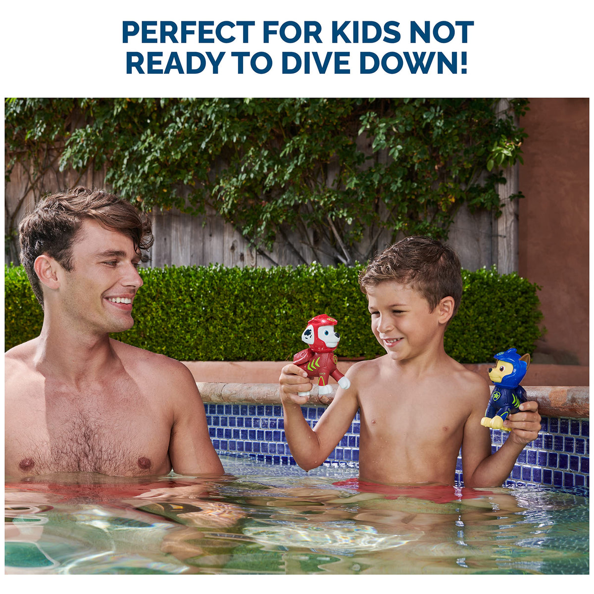 SwimWays Paw Patrol Floatin' Figures ideal pool party favors for kids.